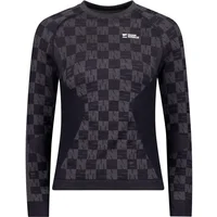 Camiseta de lana merina de manga larga mujer Mons Royale Ascender