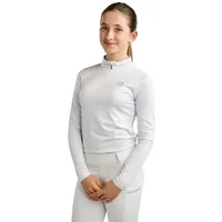 Girl's long-sleeved riding polo shirt Montar Everline