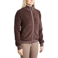 Women's Polar Fleece Full Zip Riding Jacket Montar Ebba Teddy
