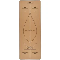 Extra Large Cork Yoga Mat Myga Ausrichtungs