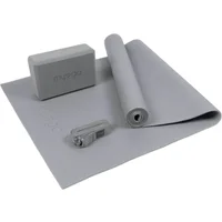 Tapis de yoga con ladrillo y correa Myga