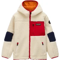 Giacca con cappuccio con zip per bambini Napapijri Yupik