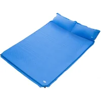 Dubbele zelfopblazende matras met kussen NILS Camp NC4060