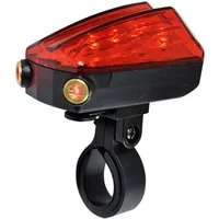 Éclairage pile arrière 5 LED 2 fonction fixation tige de selle Optimiz Laser