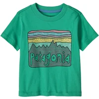 T-shirt neonato Patagonia Fitz Roy Skies