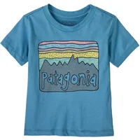 Camiseta de bebé Patagonia Fitz Roy Skies