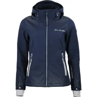 Giacca con cappuccio in pile da donna con zip Peak Mountain Softshell