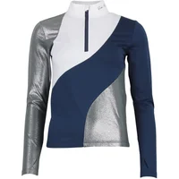 Damen Langarm-Zipshirt Peak Mountain Aramis