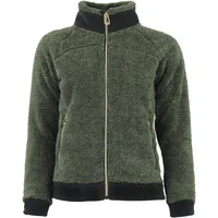 Women's zipped fleece Peak Mountain Coral Sherpa 300G