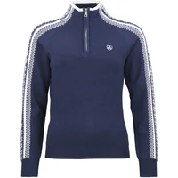 Damen Rollkragenpullover 1/2 Zip Peak Mountain Adomino