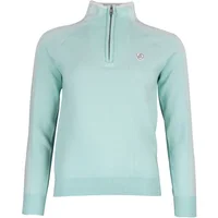 Pullover col roulé 1/2 zip donna Peak Mountain Adomino