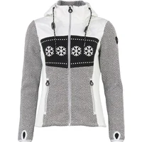 Blouson à capuche zippé bi-matière femme Peak Mountain