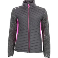 Blouson polaire à empiècements matelassés femme Peak Mountain Apony