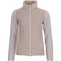 Fleecejacke mit gesteppten Einsätzen für Damen Peak Mountain Apony