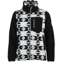 Sudadera con cremallera y bolsillo en el pecho mujer Peak Mountain Sherpa 350G