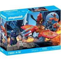 Simulatiespel held en zijn drone vs ninja Playmobil