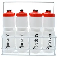 Trinkflasche und Metallständer Precision (x8)