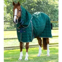 Horse stable blanket with neck cover Premier Equine Lucanta 200 g
