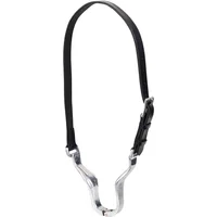 Aluminium tick collar with leather strap Premiere