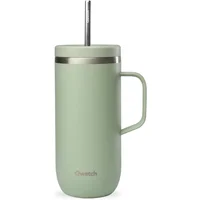 Gobelet isotherme inox avec anse Qwetch