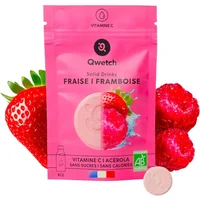 Pastille d'hydratation fraise & framboise Qwetch (x12)