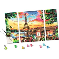 Parijs drieluik kleurboek Ravensburger CreArt Triptyque Paris