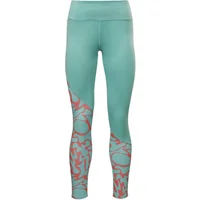 Leggings stampati da donna Reebok Running Printed