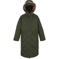 Women's long hooded down jacket Regatta Freyla