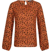 Blusa imprimida de manga larga para mujer Regatta Hadria