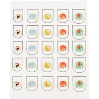 Nagelstickers Rex London Wild Wonders (x25)