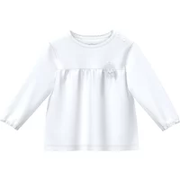 T-shirt met lange mouwen in trapezevorm met applicatie voor baby s.Oliver