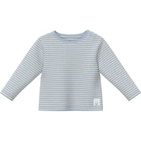 Unisex Lange Mouw Gestreepte T-shirt Rechthoekige Pasvorm Met Drukknoopjes Voor Baby's s.Oliver