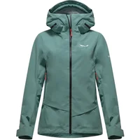 Wanderjacke mit Kapuze, Damen Salewa Ortles GTX 3L Epe