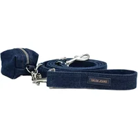 Denim Dog Leash and Bag Holder Salsa Jeans