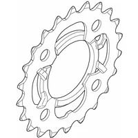 Anello della catena della bicicletta SHIMANO FC-M361 Acera 3x7/8S 28T 64mm BCD