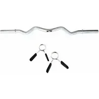 Barre de musculation avec fixations Softee