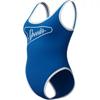 Badeanzug, Damen Speedo Solid Bound Scoop