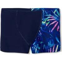 Geprinte zwemboxer V-hals kind Speedo