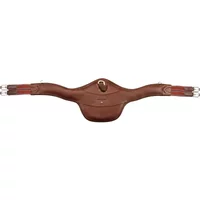 Leather saddle girth strap (contours) Stübben