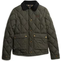 Damen-Daunenjacke Superdry Cord Trimmed Liner