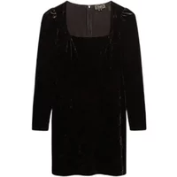 Kurzes Kleid aus Samt mit quadratischem Ausschnitt für Damen Superdry