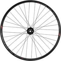 Roue de vélo VTT disc avant moyeu roulement disc 6 trous (compatible tubeless et tubetype) pour axe traversant 15-100 pour pneu 27.5 x 2.00-2.50 - jante intérieure 30 mm Velox Trucky 30