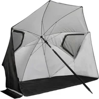 Premium Strandparasol mit Windschutz VirtuFit