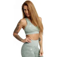 Brassière à motif camouflage femme Wallderinska Seamless
