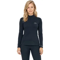 Women's Long Sleeve Half-Zip Riding Top Weatherbeeta New Copper