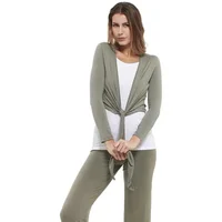 Cache-cœur a maniche lunghe donna Yogaessential