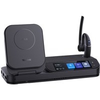 Yealink BH71 Mono Wireless Bluetooth Headset And Workstation System - Black