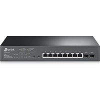 TP-LINK TL-SG2210MP Rack Mountable Managed 8 x Gigabit Ethernet RJ45+2 x SFP Ports Network Switch