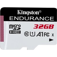 Kingston Technology High Endurance 32GB MicroSD Class10 UHS-I Memory Card