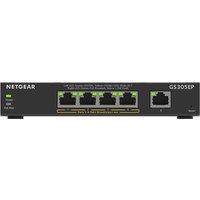 NETGEAR GS305EP-100UKS Managed Wired Network Switch - Easy Management & Comprehensive QoS
